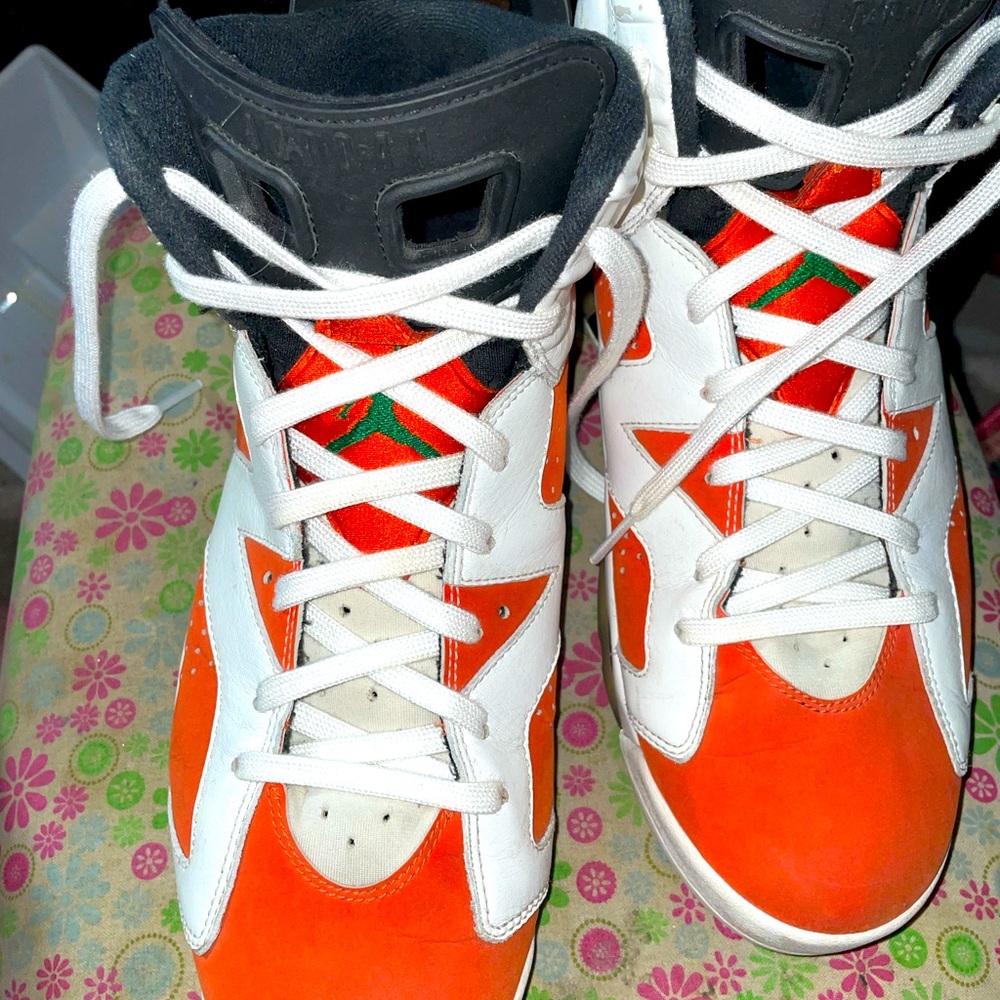 Jordan 6 Retro Sample Gatorade 384664-145  size US M13